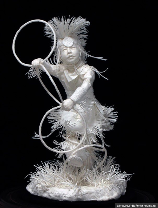 Бумажное чудо от семейной пары Пэкман