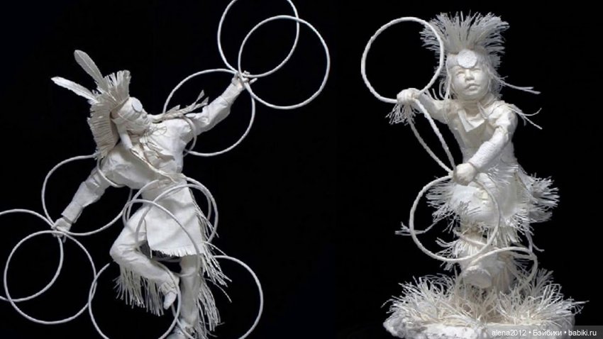 Бумажное чудо от семейной пары Пэкман