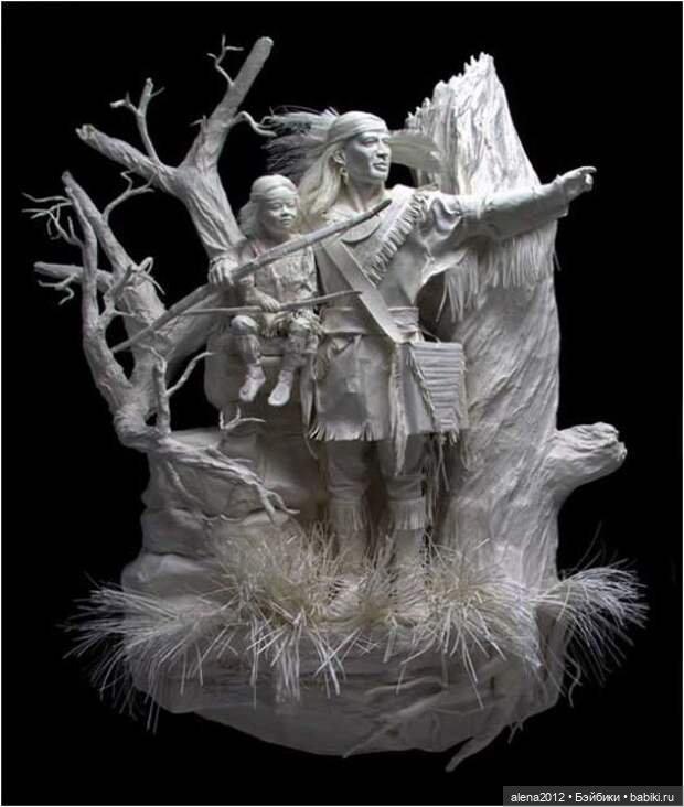 Бумажное чудо от семейной пары Пэкман