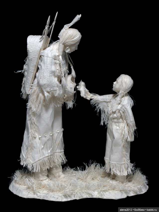 Бумажное чудо от семейной пары Пэкман