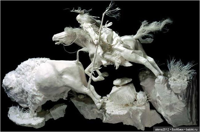 Бумажное чудо от семейной пары Пэкман