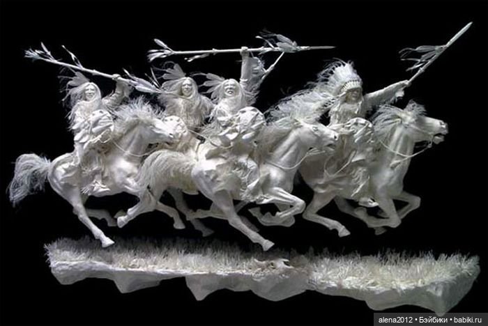 Бумажное чудо от семейной пары Пэкман