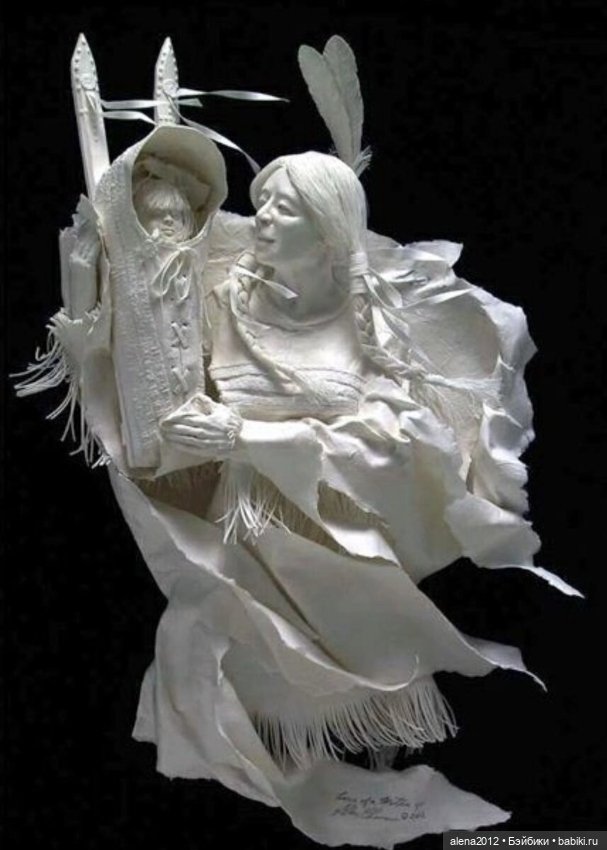 Бумажное чудо от семейной пары Пэкман