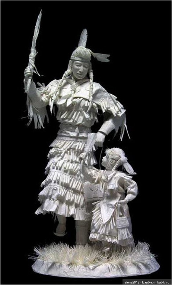 Бумажное чудо от семейной пары Пэкман