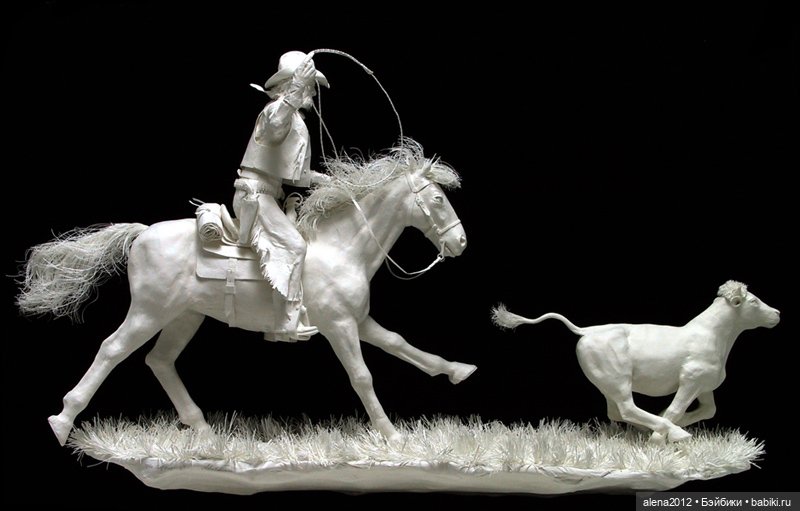 Бумажное чудо от семейной пары Пэкман