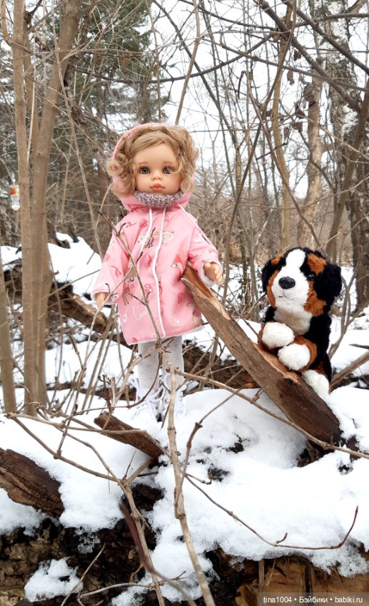 ИЗ ЖИЗНИ КУКОЛ Как они отдыхают. Зимняя прогулка 1ч (фото 3)