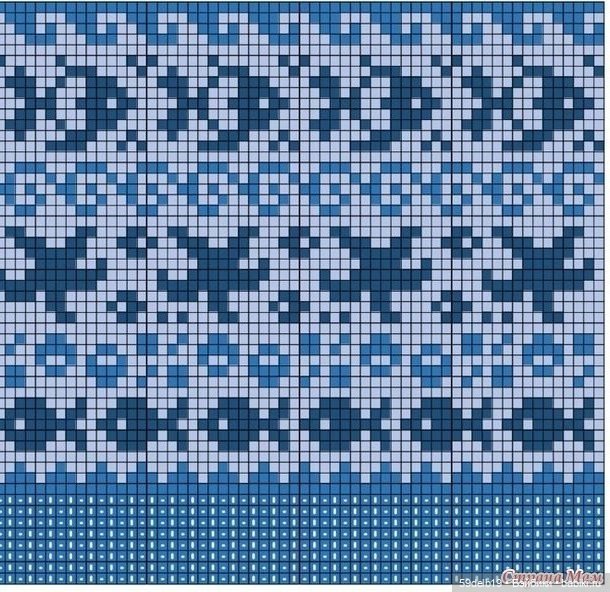 Подборка жаккардов на морскую тематику (фото 4)