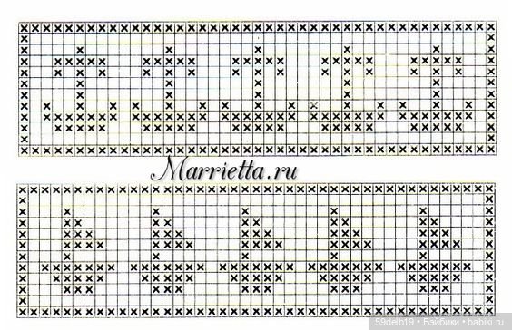 Подборка жаккардов на морскую тематику