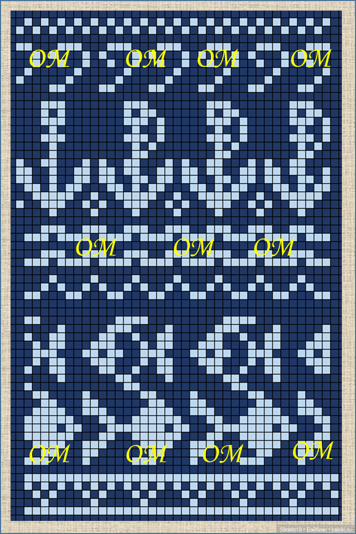 Подборка жаккардов на морскую тематику