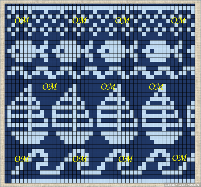Подборка жаккардов на морскую тематику