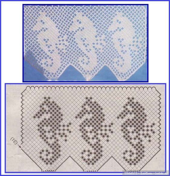 Подборка жаккардов на морскую тематику