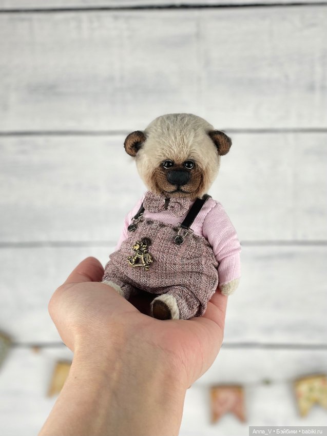 Тедди мишка Дарен — Авторские мишки Тедди и друзья: фото (фото 4)