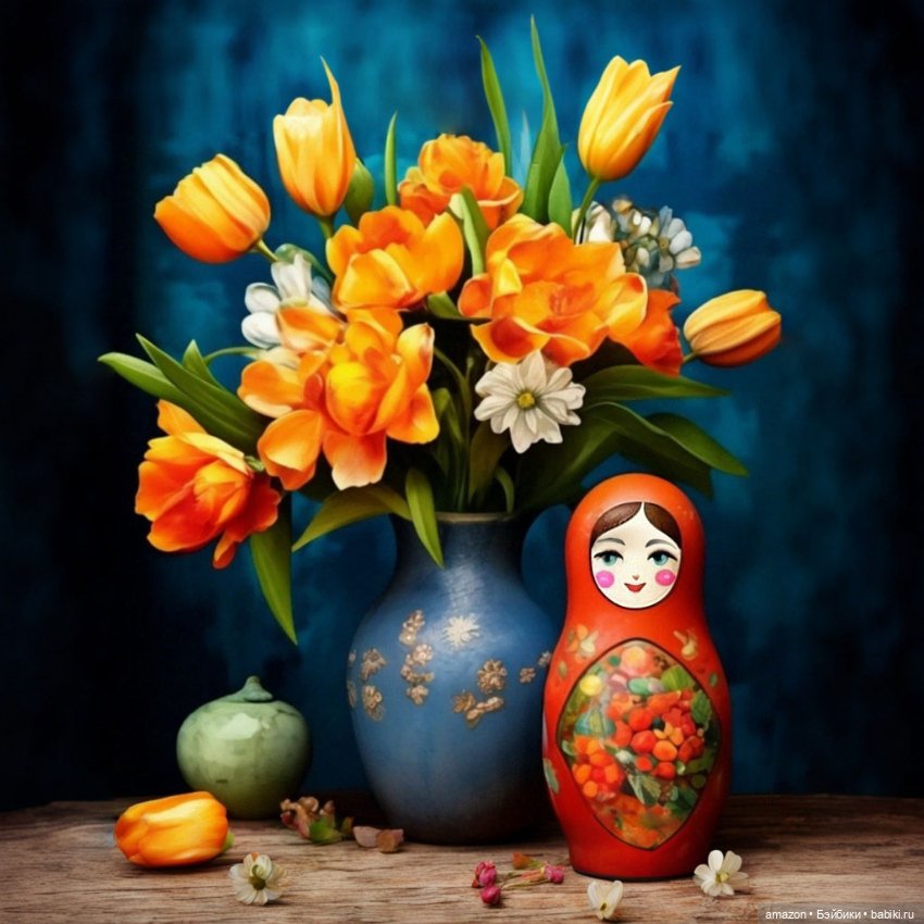 Кукольный март от нейросети