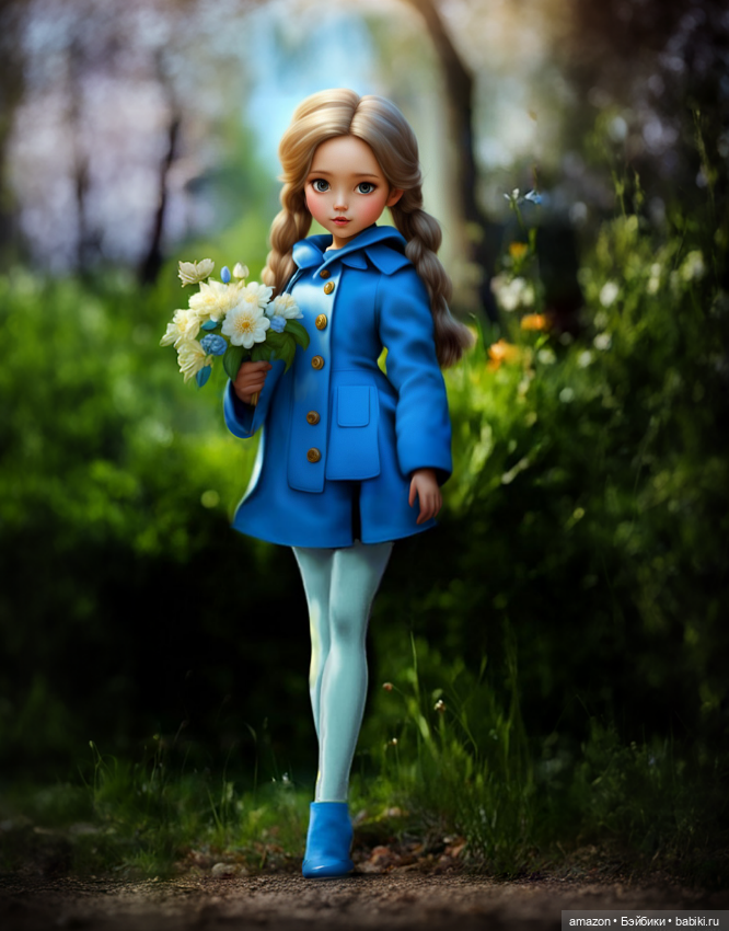 Кукольный март от нейросети