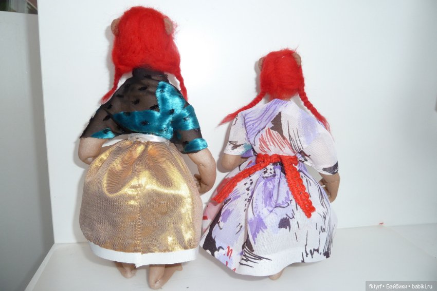 Обезьяний бум — Куклы из капрона и чулочной техники: авторские игрушки (фото 9)