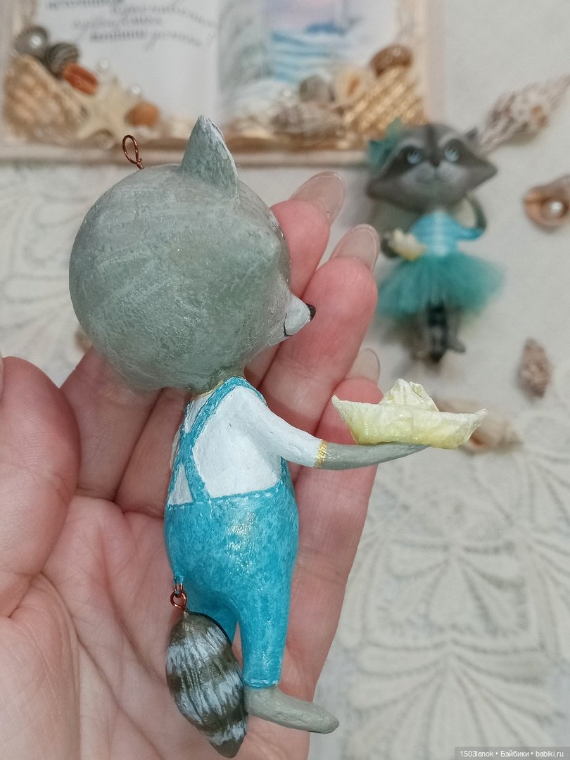 Весенние кораблики — Лепка авторских игрушек и папье (фото 9)