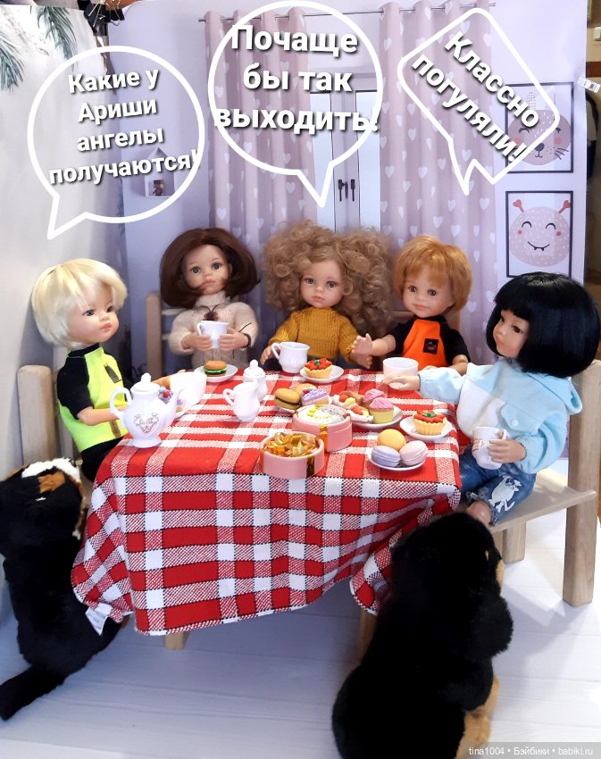 ИЗ ЖИЗНИ КУКОЛ Как они отдыхают. Зимняя прогулка 2ч