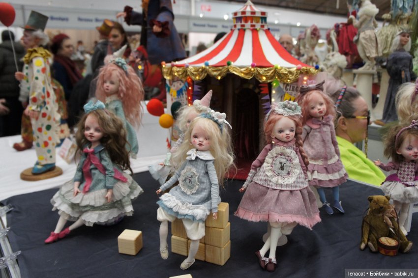 Весенний бал кукол на Тишинке. Фото репортаж с выставки. Часть 2