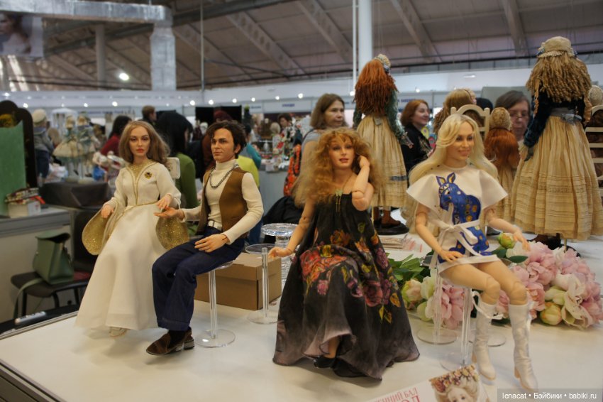 Весенний бал кукол на Тишинке. Фото репортаж с выставки. Часть 1