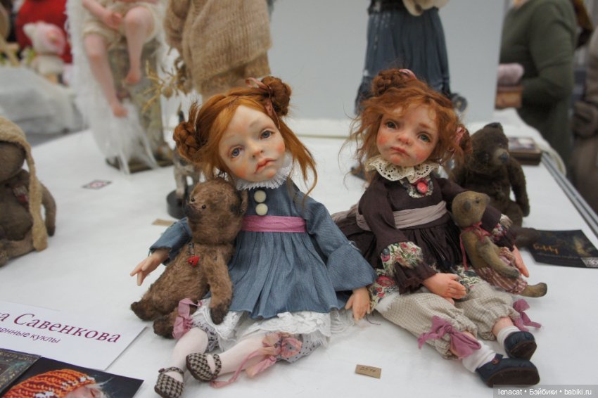 Весенний бал кукол на Тишинке. Фото репортаж с выставки. Часть 2