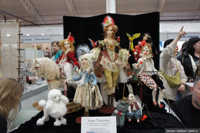 Весенний бал кукол на Тишинке. Фото репортаж с выставки. Часть 2