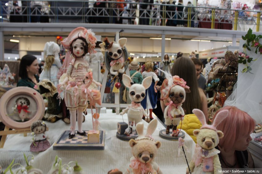 Весенний бал кукол на Тишинке. Фото репортаж с выставки. Часть 2