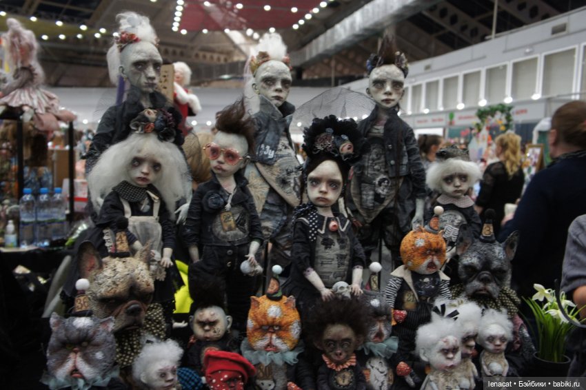 Весенний бал кукол на Тишинке. Фото репортаж с выставки. Часть 1 (фото 5)