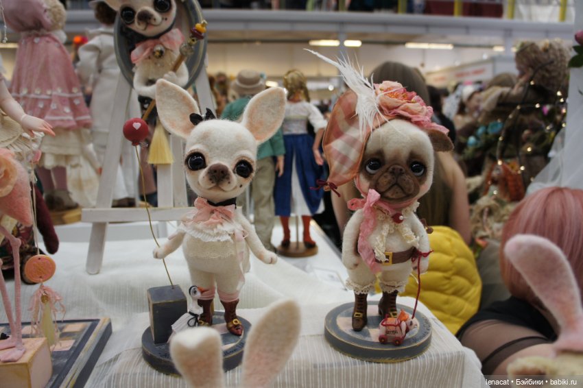 Весенний бал кукол на Тишинке. Фото репортаж с выставки. Часть 2
