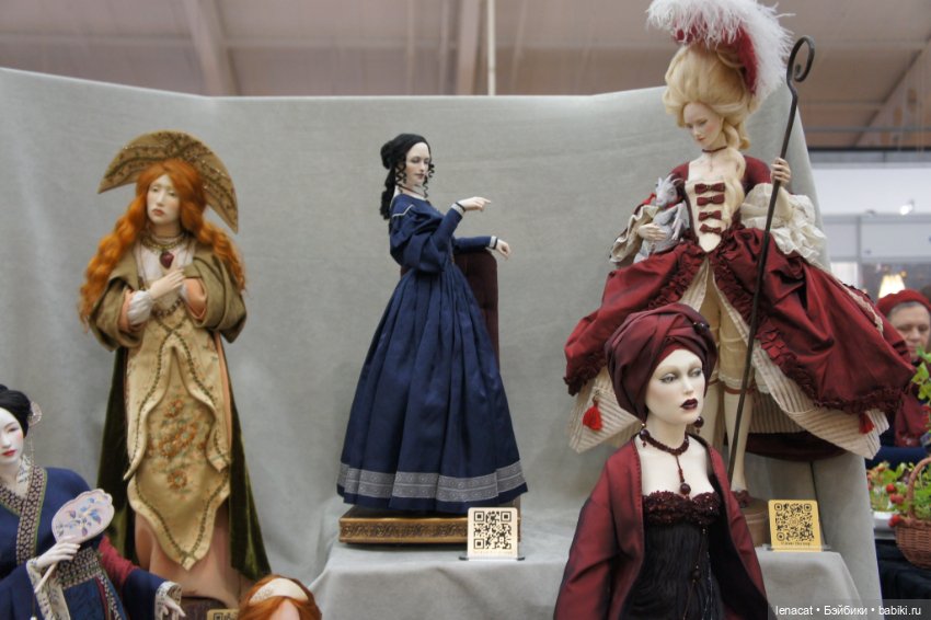Весенний бал кукол на Тишинке. Фото репортаж с выставки. Часть 2