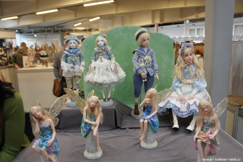 Весенний бал кукол на Тишинке. Фото репортаж с выставки. Часть 1