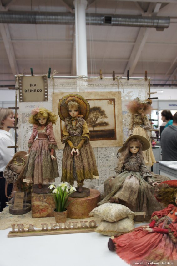 Весенний бал кукол на Тишинке. Фото репортаж с выставки. Часть 2