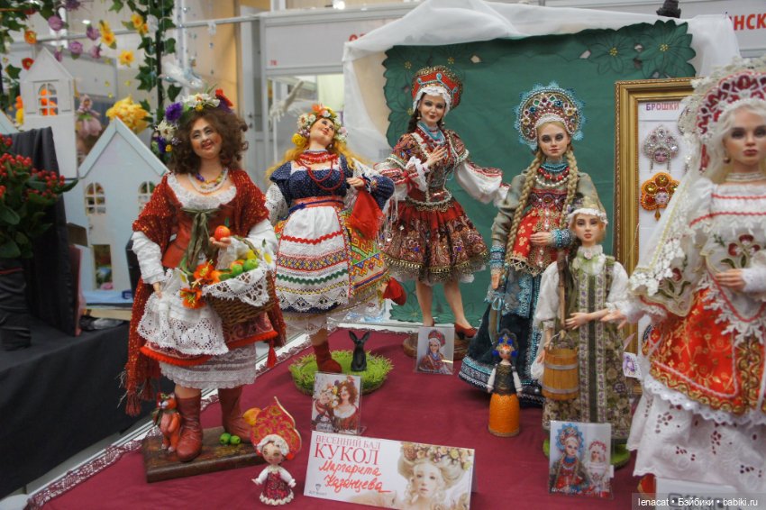 Весенний бал кукол на Тишинке. Фото репортаж с выставки. Часть 2