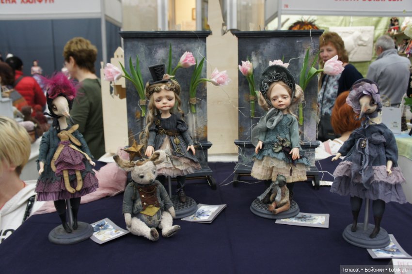 Весенний бал кукол на Тишинке. Фото репортаж с выставки. Часть 2