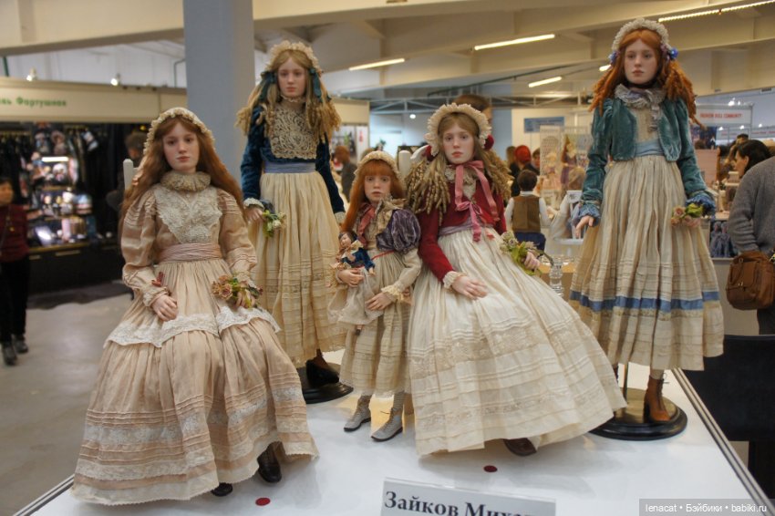 Весенний бал кукол на Тишинке. Фото репортаж с выставки. Часть 1