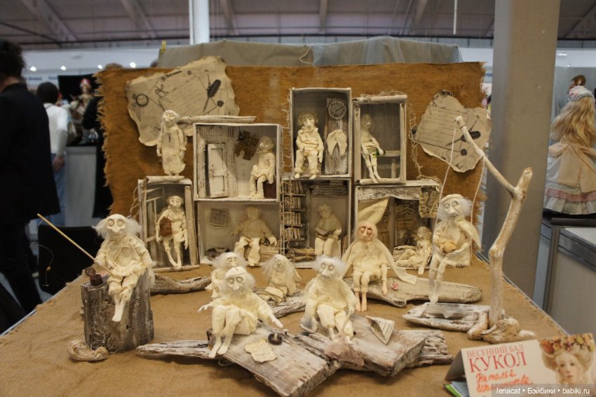 Весенний бал кукол на Тишинке. Фото репортаж с выставки. Часть 1