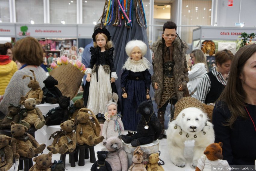 Весенний бал кукол на Тишинке. Фото репортаж с выставки. Часть 1 (фото 8)