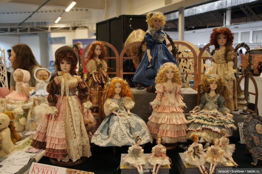 Весенний бал кукол на Тишинке. Фото репортаж с выставки. Часть 1