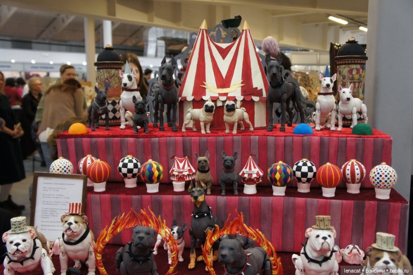 Весенний бал кукол на Тишинке. Фото репортаж с выставки. Часть 1