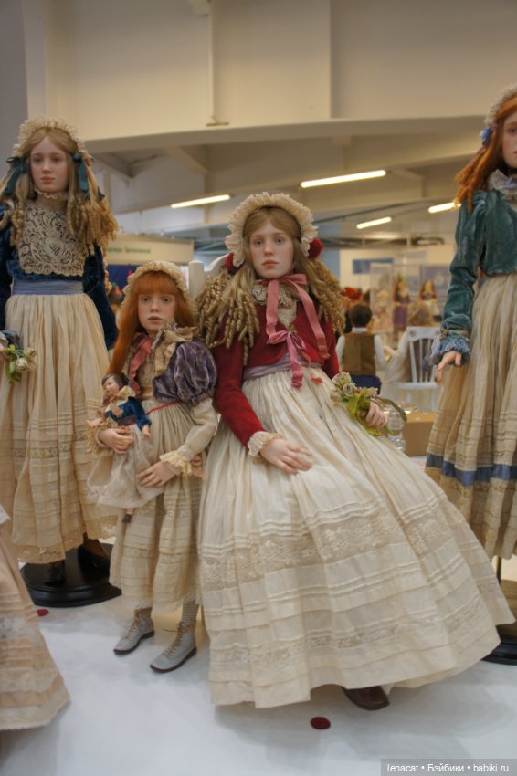 Весенний бал кукол на Тишинке. Фото репортаж с выставки. Часть 1