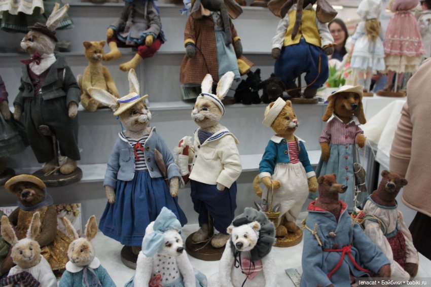 Весенний бал кукол на Тишинке. Фото репортаж с выставки. Часть 2