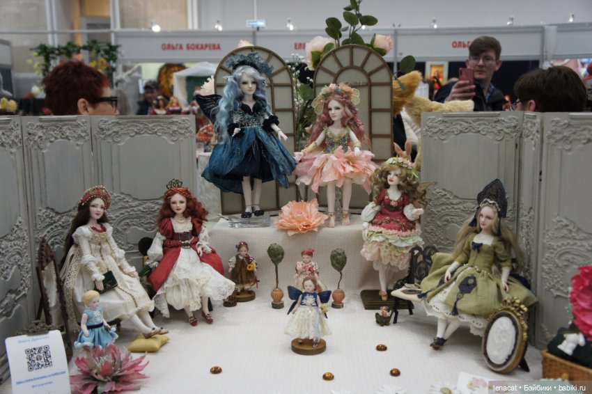 Весенний бал кукол на Тишинке. Фото репортаж с выставки. Часть 1 (фото 7)
