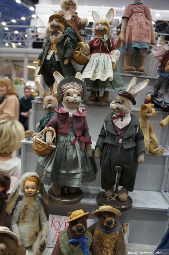 Весенний бал кукол на Тишинке. Фото репортаж с выставки. Часть 2