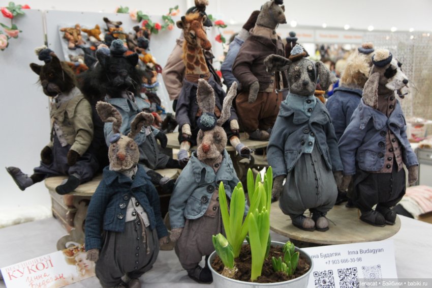 Весенний бал кукол на Тишинке. Фото репортаж с выставки. Часть 3