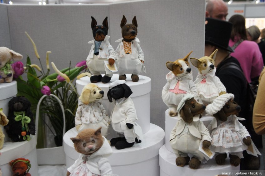 Весенний бал кукол на Тишинке. Фото репортаж с выставки. Часть 3