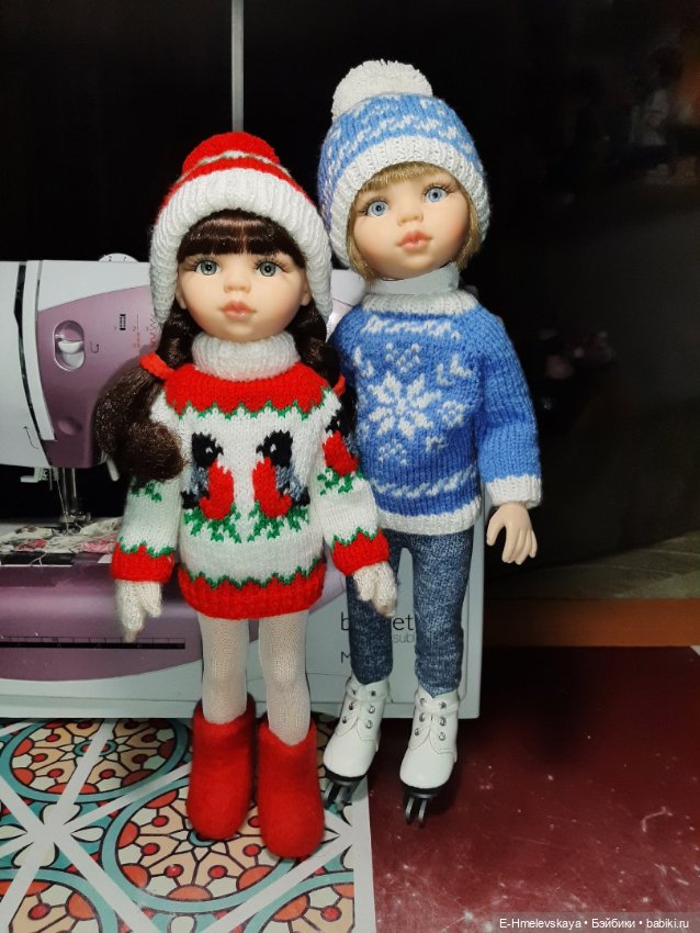 Мои куклы: Алёнка и Александр