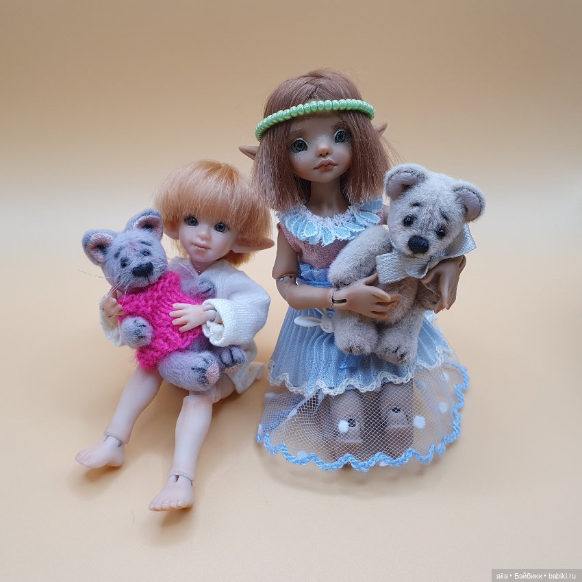 Эльфы от Инны Павловой — Домашние фото авторских кукол: личные коллекции