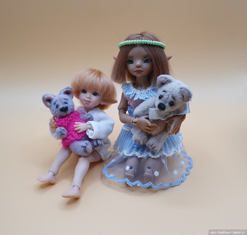 Эльфы от Инны Павловой — Домашние фото авторских кукол: личные коллекции