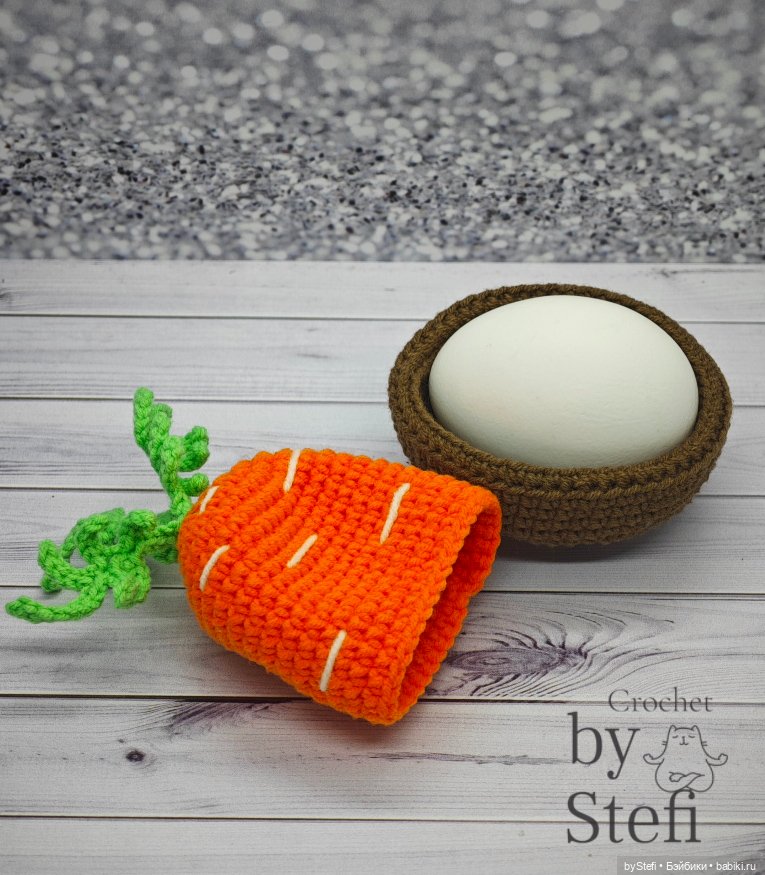 Пасхальный чехольчик — Вязаные игрушки и амигуруми: крючком (фото 8)