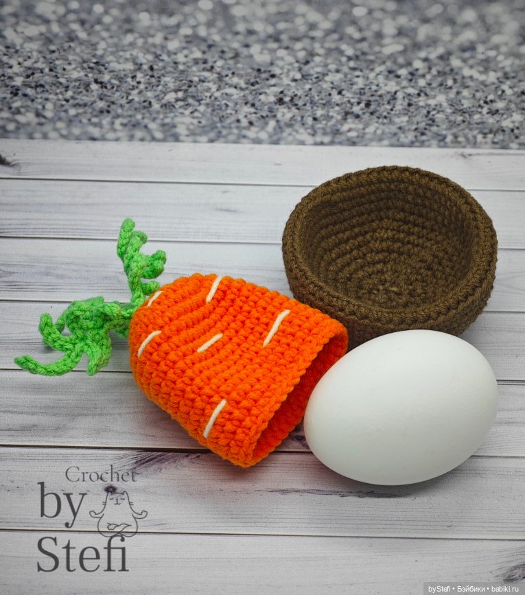 Пасхальный чехольчик — Вязаные игрушки и амигуруми: крючком (фото 9)