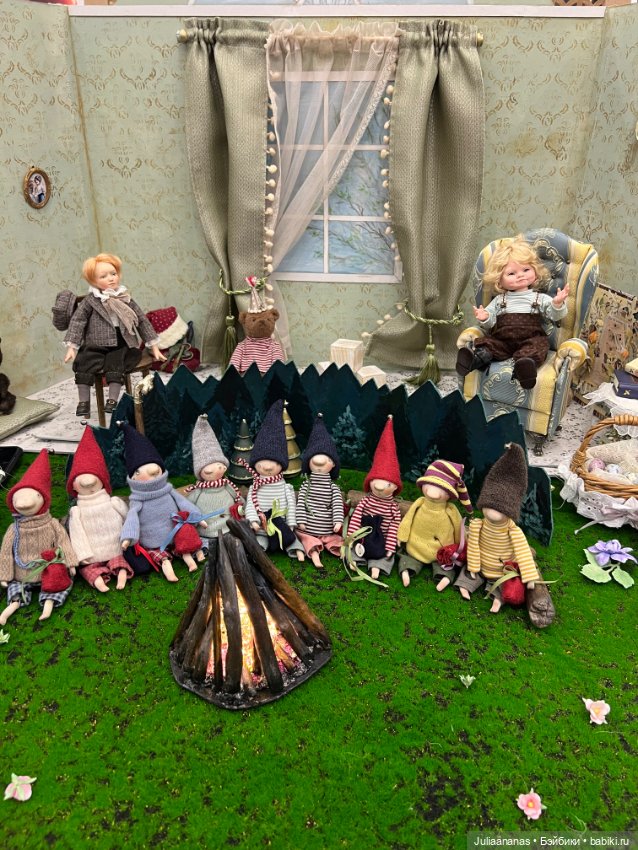 И я тоже выложу «Весенний бал кукол» так, как его увидела я